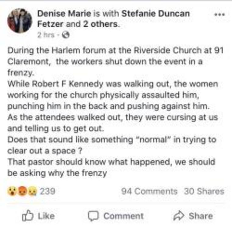 Robert Kennedy Jr Silenced at Harlem Vaccine Forum Event 6a00d8357f3f2969e20240a4e19fee200b-250wi-1571703160838