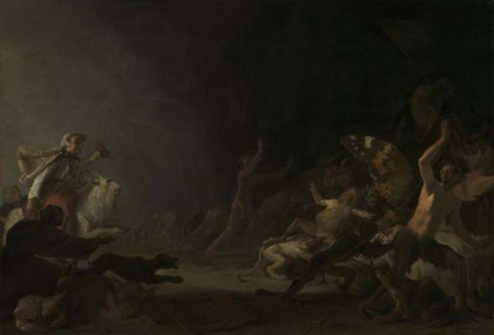 ‘A Witches’ Sabbath’ by Saftleven, ca. 1650.