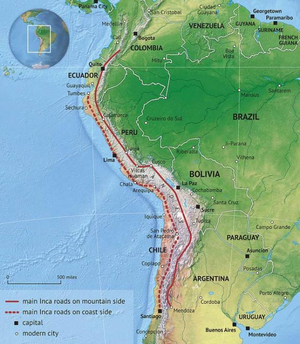 Inca Empire Constructed Over 40 000 Kms Of Roads And Superhighways In   Inca Road System 1570657571528 