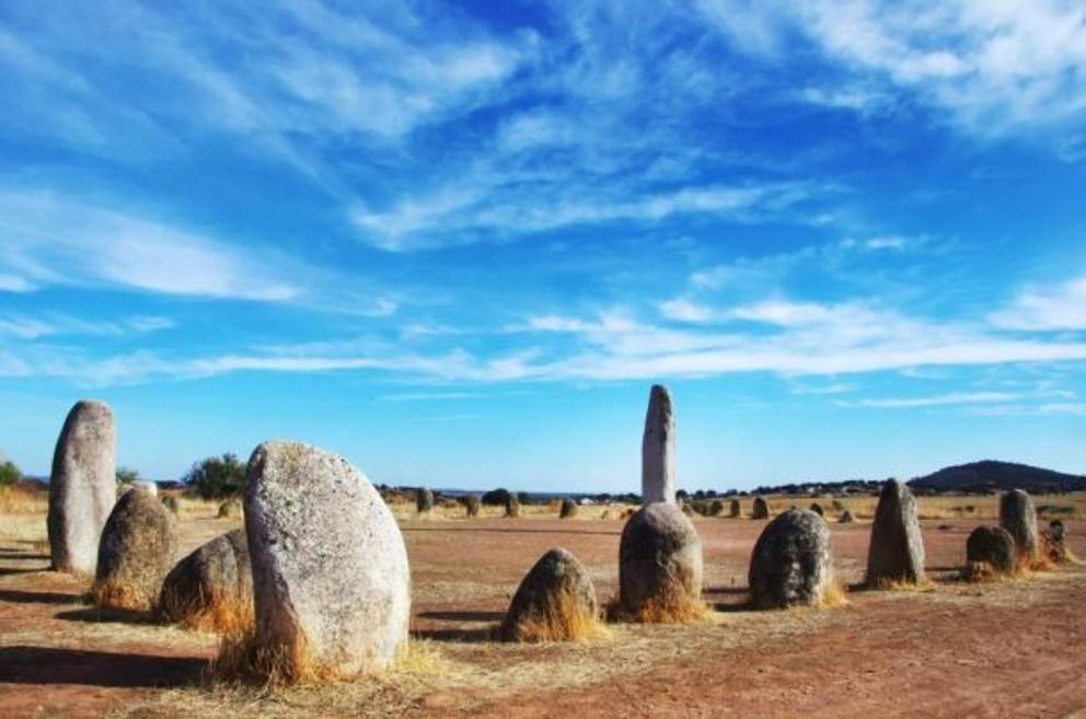 Xerez Cromlech near Monsaraz, Alentejo, Portugal.