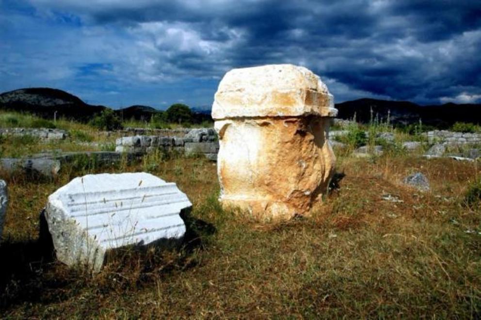 Roman remains at Doclea