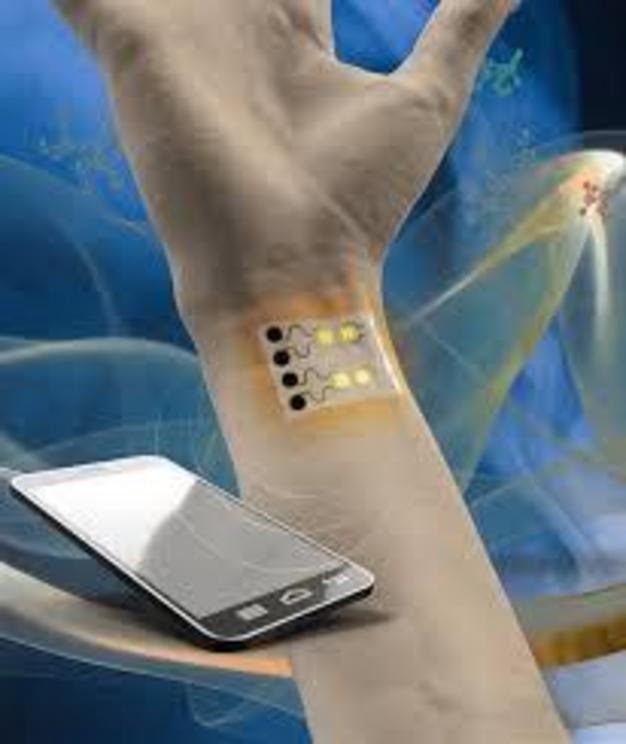 IMAGE: A wearable gas sensor can monitor environmental and medical conditions. Credit: Cheng Lab/Penn State