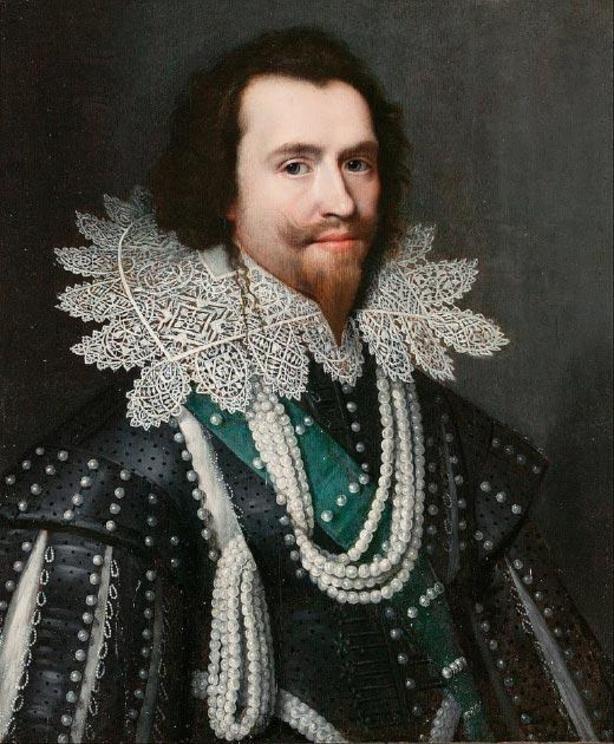 George Villiers, Duke of Buckingham may have owned to the wine bottles.