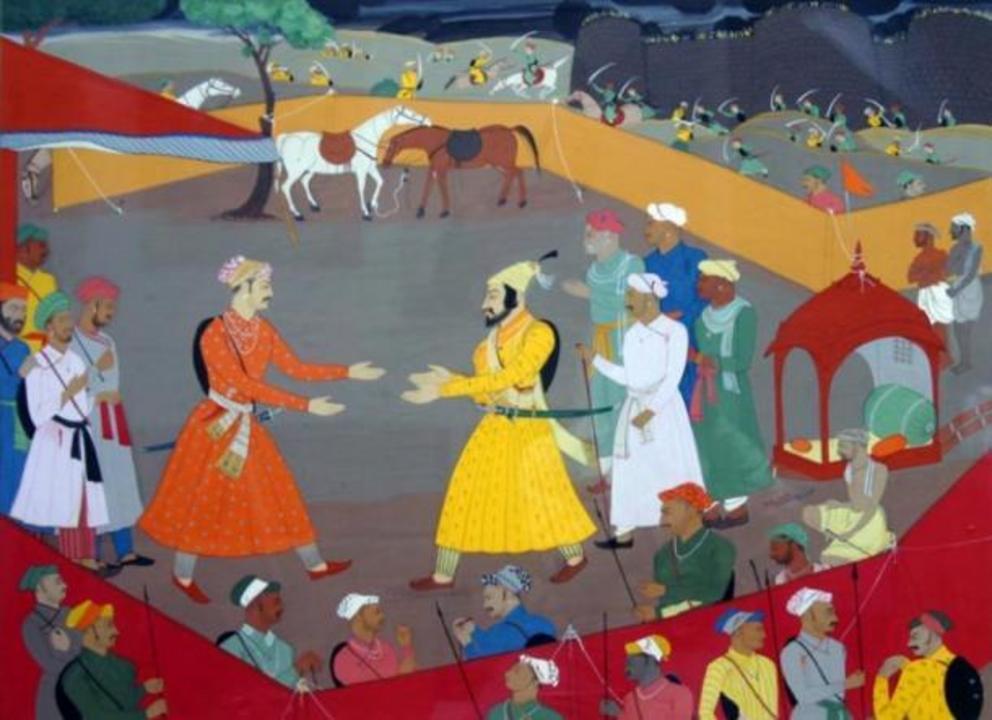 Jai Singh built the Jantar Mantar – his greeting of the emperor earned him the title of ‘Sawai’.