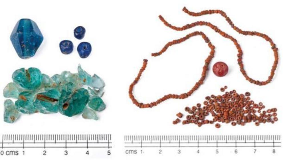 Pangkung Paruk glass beads.