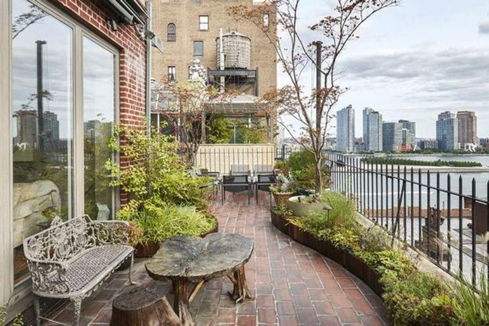 Penthouse with East River views. Brown Harris Stevens 