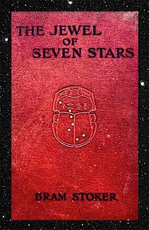 The cover of Bram Stoker’s first edition of The Jewel of the Seven Stars published in 1903.