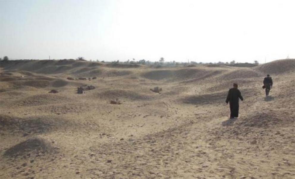 The site of the Egyptian Labyrinth today.