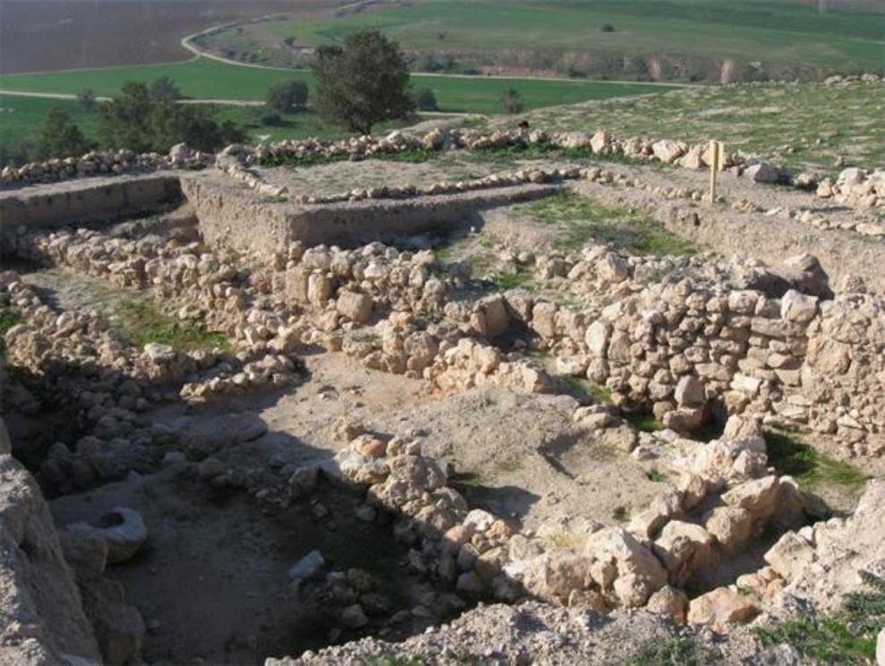 The Gath archaeological site in Israel where the Goliath fragment was found. This fragment is strongly connected with the Anakim giants.
