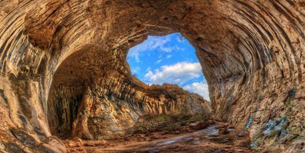 Prohodna Cave, Bulgaria.