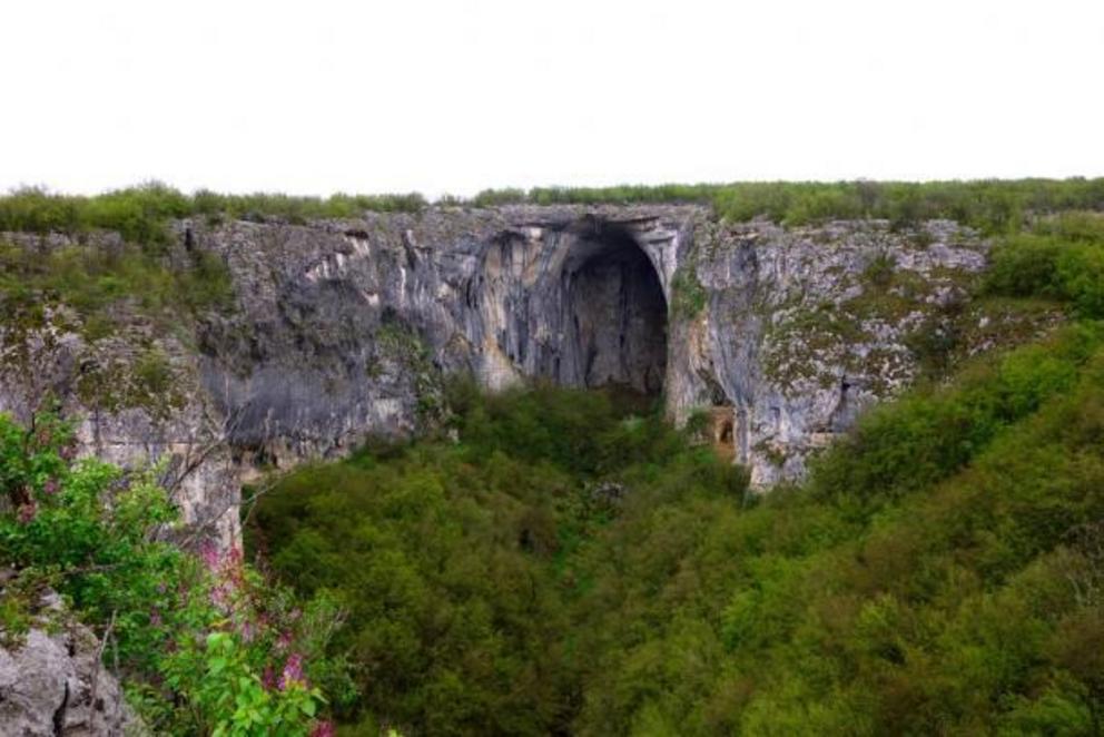 Prohodna-Höhle, Bulgarien.