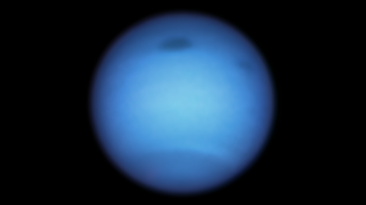 Mysterious storm on Neptune abruptly reverses direction, baffling