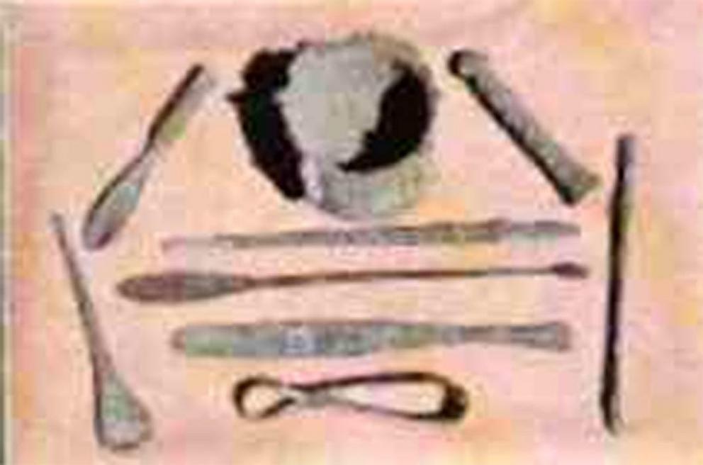 Ancient Egyptian surgical tools