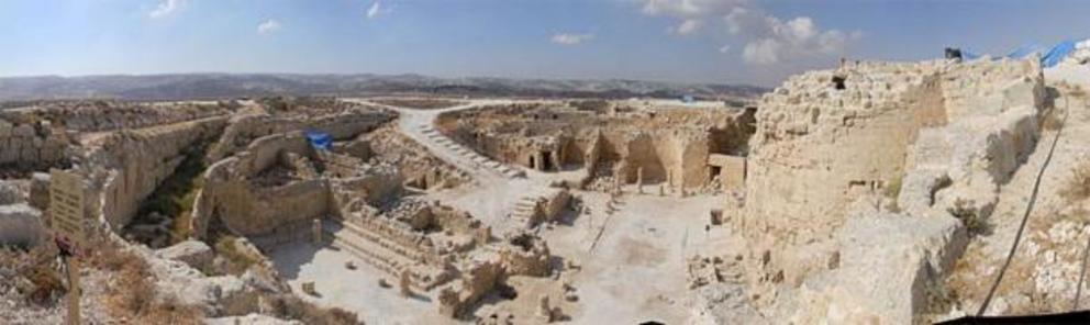 Ruins of Herodium.