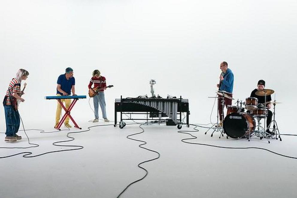 Developed by researchers from the Georgia Tech Center for Music Technology, the robot collaborates with human musicians and even has an album out in the spring