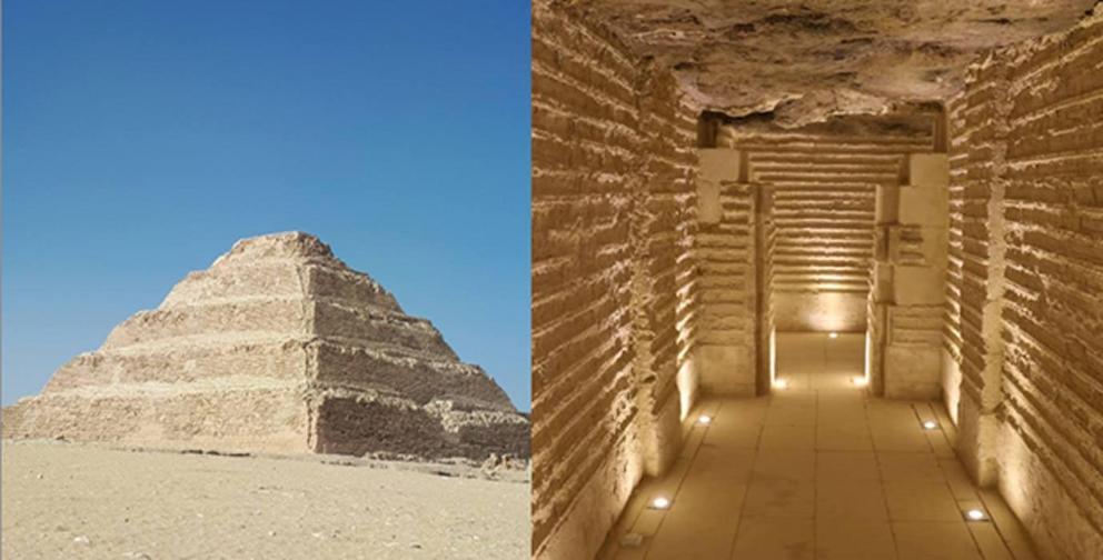 The magnificent step pyramid of Djoser in Saggara - now open! - Nexus ...