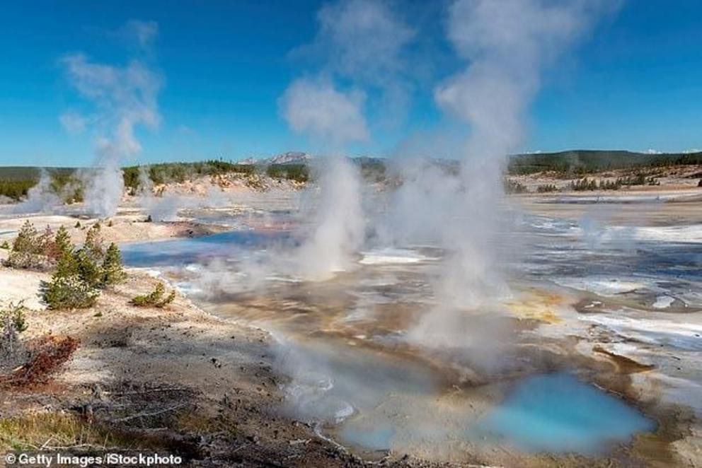 The Norris Geyser Basin was observed to rise by 5.9 inches per year from 2013 to 2015. Now, using satellite radar and GPS data, experts have determined the ground deformation was caused by magma intrusions trapped below the basin's surface