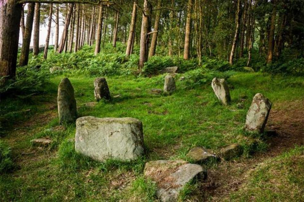 Doll Tor is one of the most charming stone circles in the British Isles.