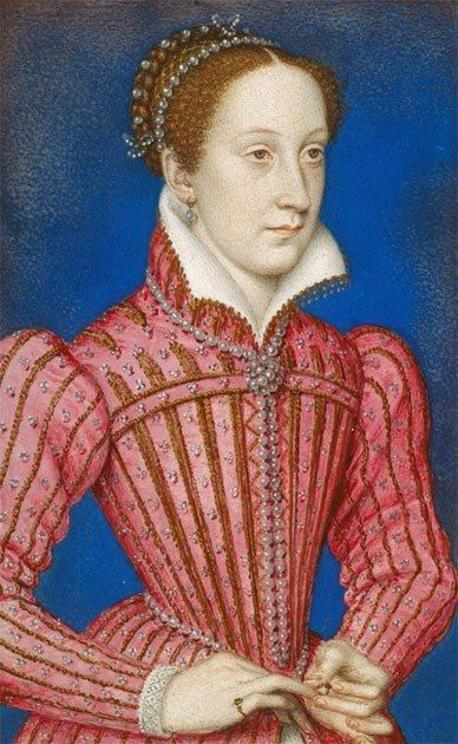 François Clouet – Mary Stuart, Queen of Scots (1542-87). Image first recorded in the collection of Charles I.