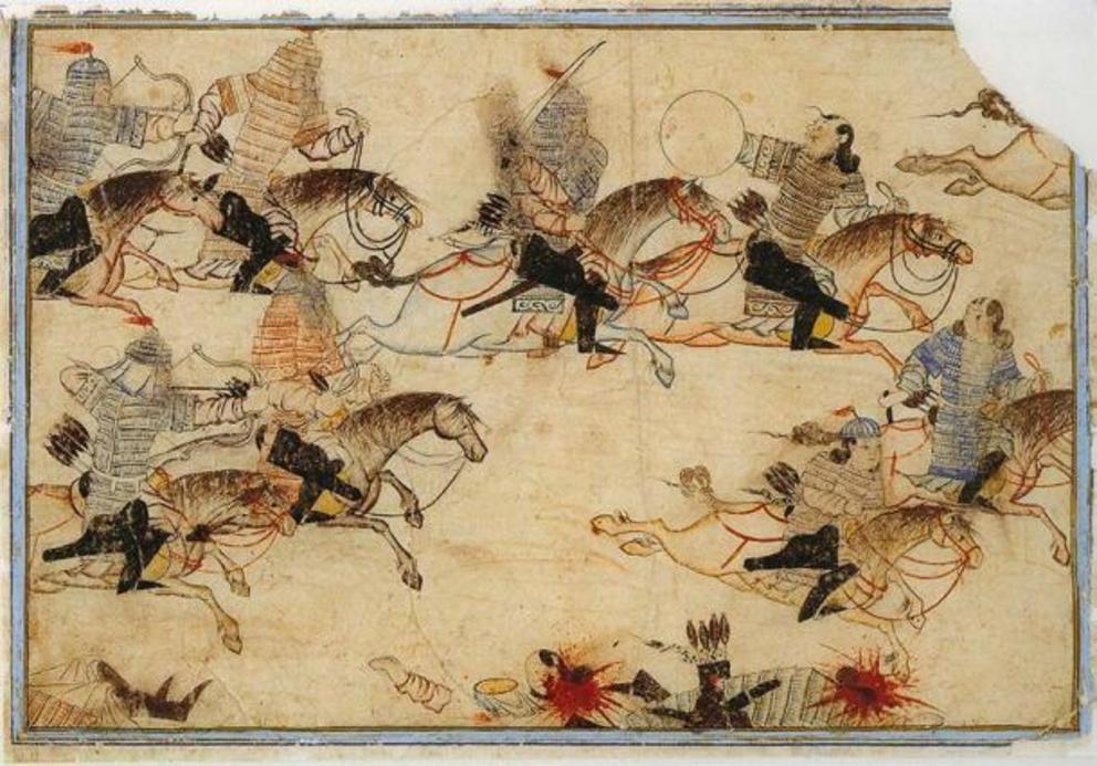 The Mongols were a threat to the Jurchen.
