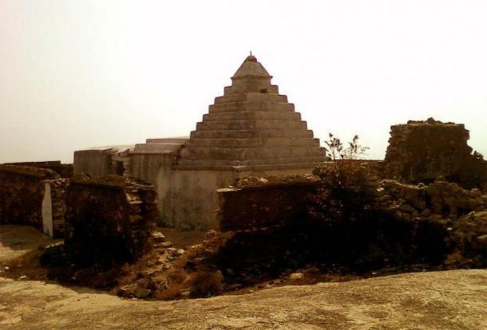 1000-year-old Sri Rama temple on top of Bodhikonda.