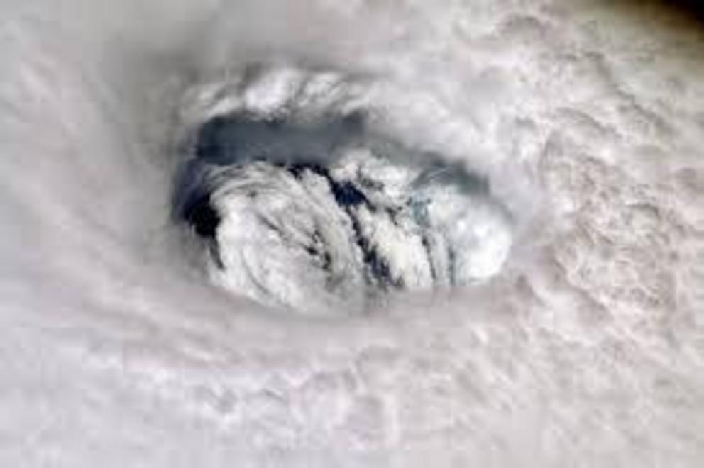 Astronaut Nick Hague, aboard the International Space Station, posted this photograph of Hurricane Dorian to Twitter on September 2, 2019.