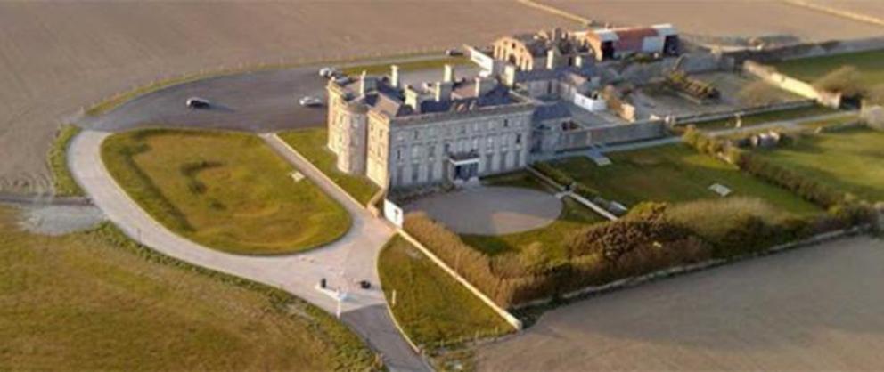 The impressive Loftus Hall Estate