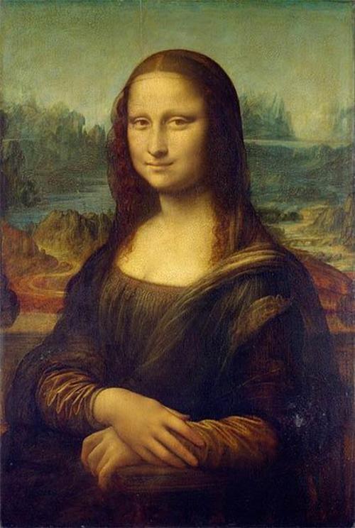 The golden ratio is discernible in artworks such as Leonardo’s Mona Lisa.