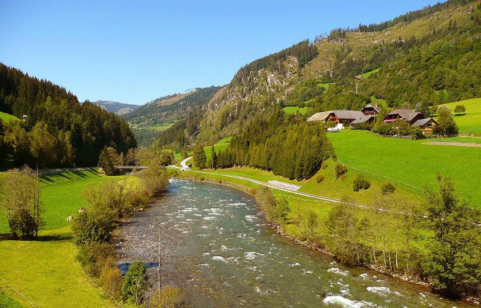 Dams are planed along the Mura River in Slovenia.
