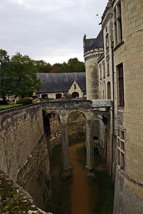 The Château de Brézé moat is the deepest in all of Europe.