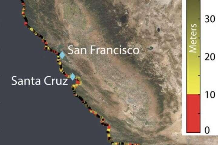 Satellite Survey Shows Californias Sinking Coastal Hotspots Nexus Newsfeed