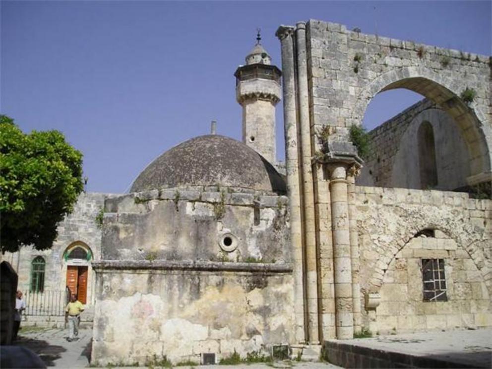 Chapel above the tomb of St. John the Baptist, seen from the west