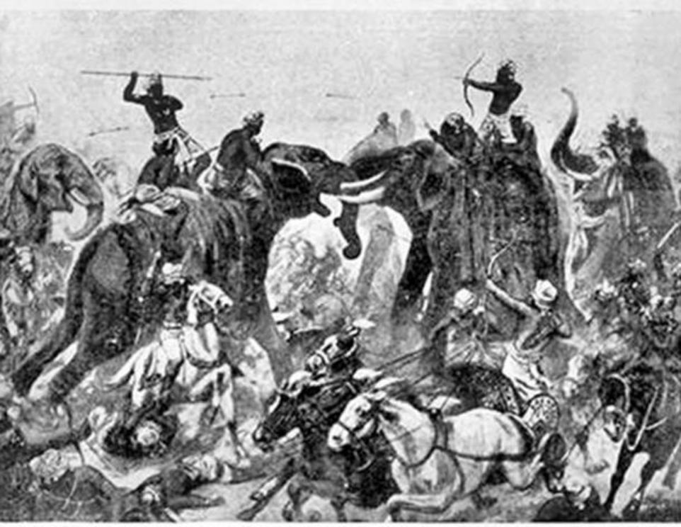 The Battle of Vatapi, between the Pallavas and Chalukyas, took place near the Chalukya capital of Vatapi (today’s Badami) in 642, and ended with the defeat and death of Pulakesi II.