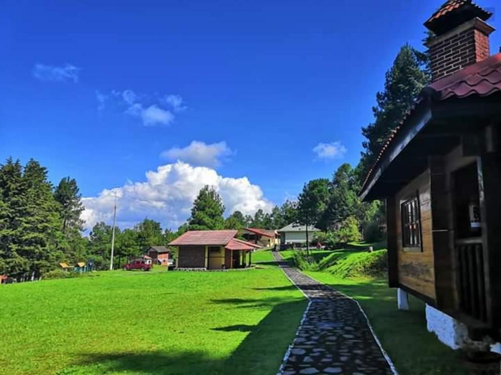 Facilities of the ecotourism center, one of the 12 community enterprises.