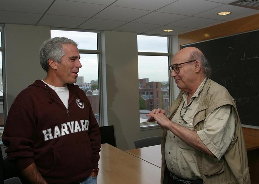 Jeffrey Epstein with the late Marvin Minsky, known as “the father of artificial intelligence.”