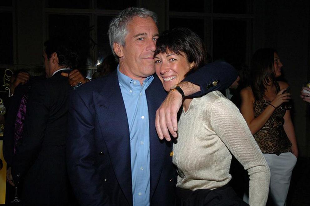 Epstein and Ghislaine Maxwell in 2005.