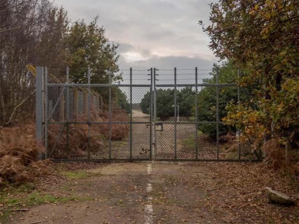 The East Gate at RAF Woodbridge, where the Rendlesham Forest UFO incident began.