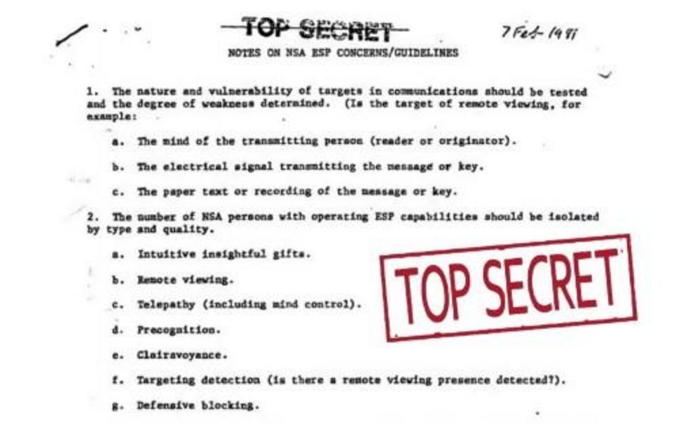 Top Secret NSA Document