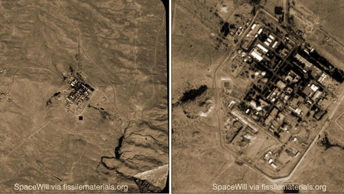 Иран опубликовал снимки израильских ядерных объектов. Израильский ядерный реактор в Димоне. Ядерное оружие Израиля в 2021 году.