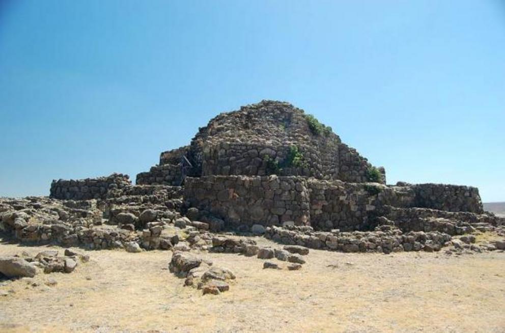 17th century Nuraghe Su Nuraxi, in the south central Barumini region of Sardinia