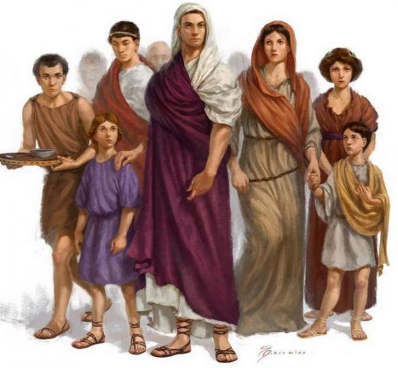 An ancient Roman family.