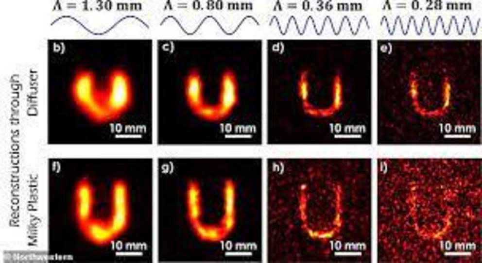 The device, built by researchers from Northwestern University in Evanston, Illinois, uses a technique called 'synthetic wavelength holography'