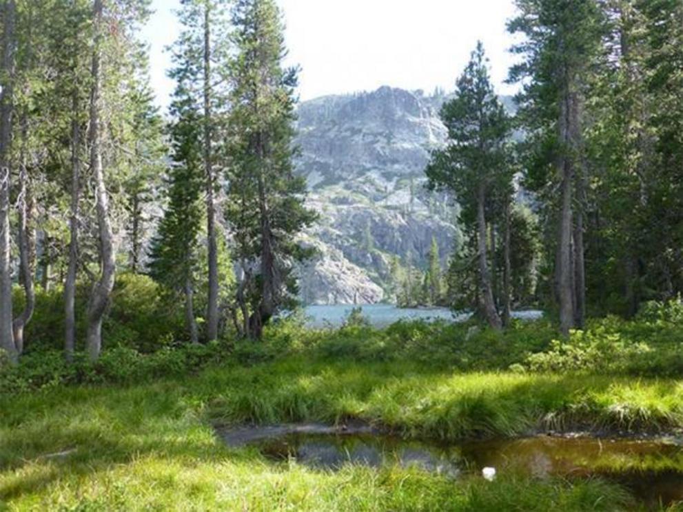 Castle Lake, near Mount Shasta, California.