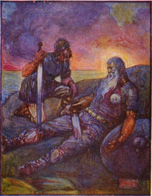 The story of Beowulf helps us to understand the Anglo-Saxon warrior code and war culture.