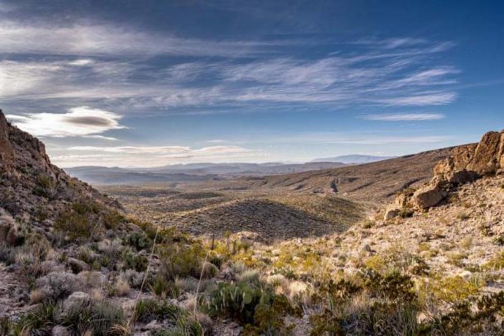 The Chihuahuan desert near the Zone of Silence in northern Mexico.