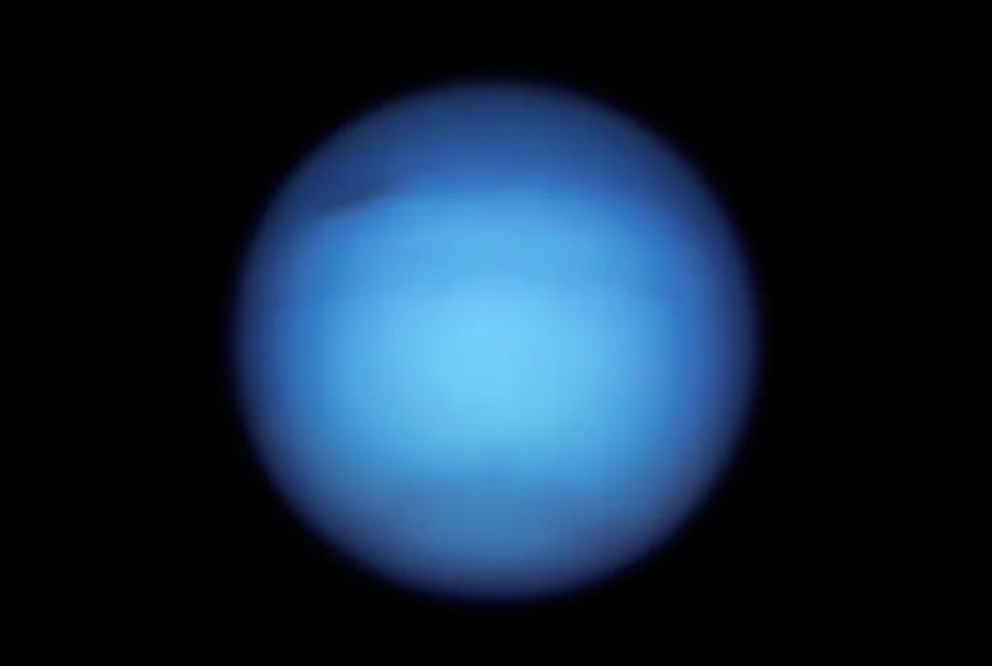 Hubble's 2021 image of Neptune.