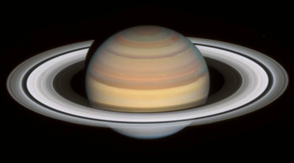 Hubble's 2021 image of Saturn.