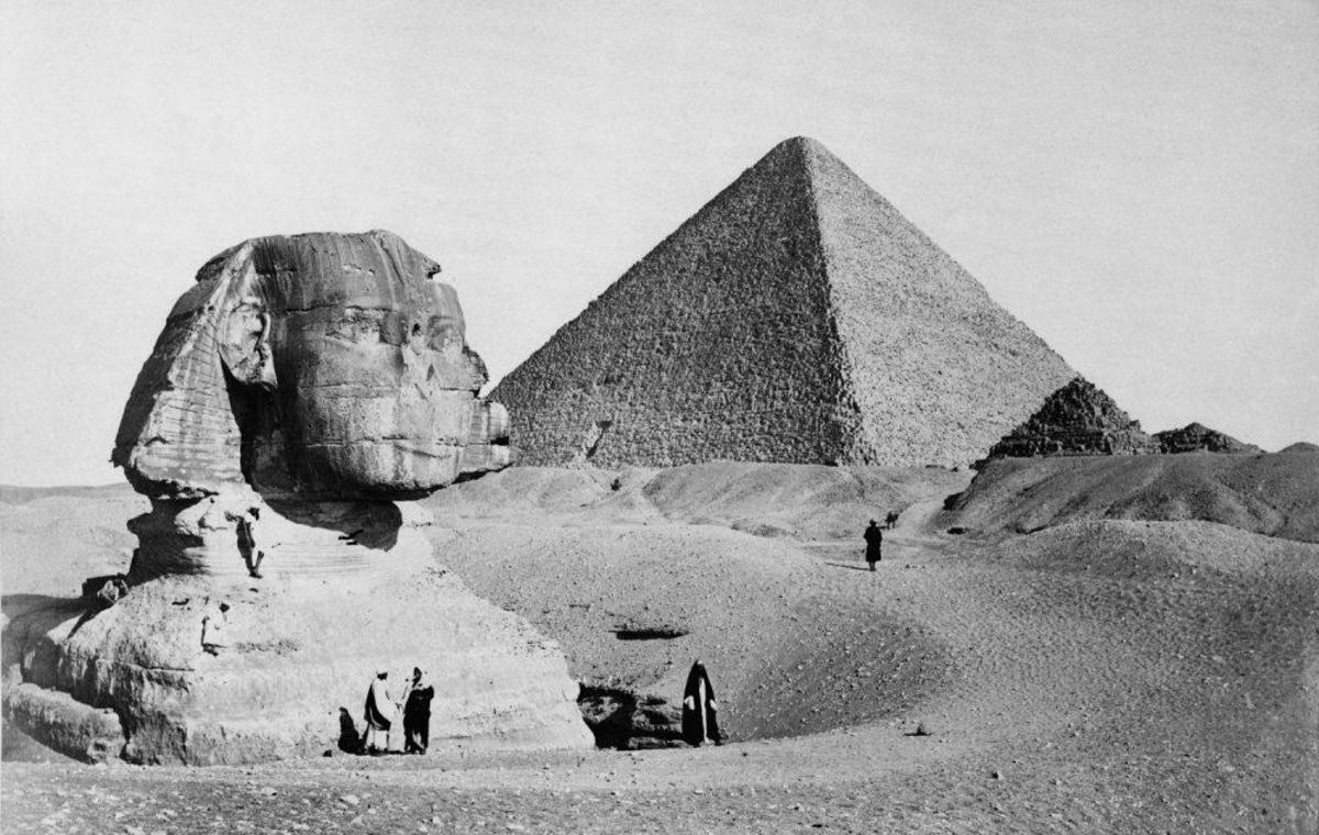 Сфинкс Египет 1860