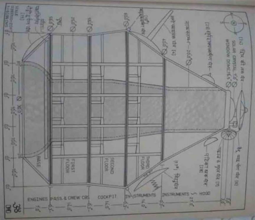 Shakuna Vimana Technical Scheme according to the data obtainable from the Vaim?nika Sh?stra. From ‘2000 BC: Atomic Destruction.’