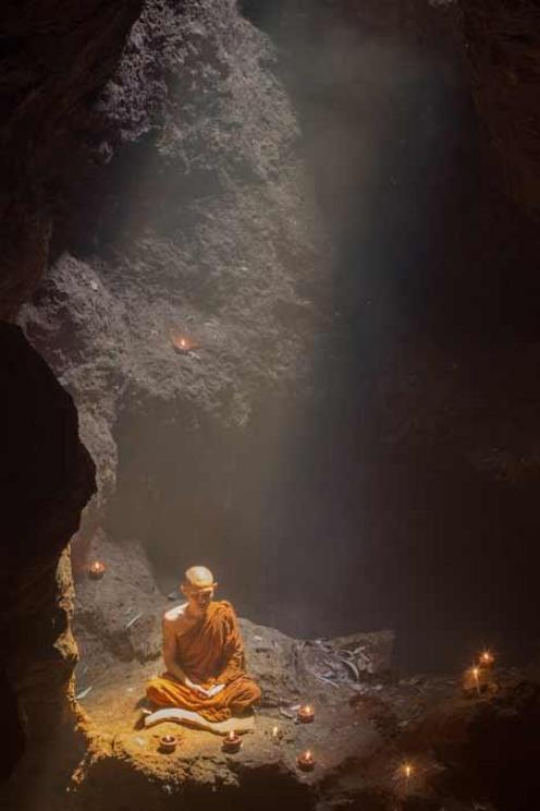 For millennia, monks and other spiritual seekers have used cave environments to find deep tranquility and eternal wisdom.